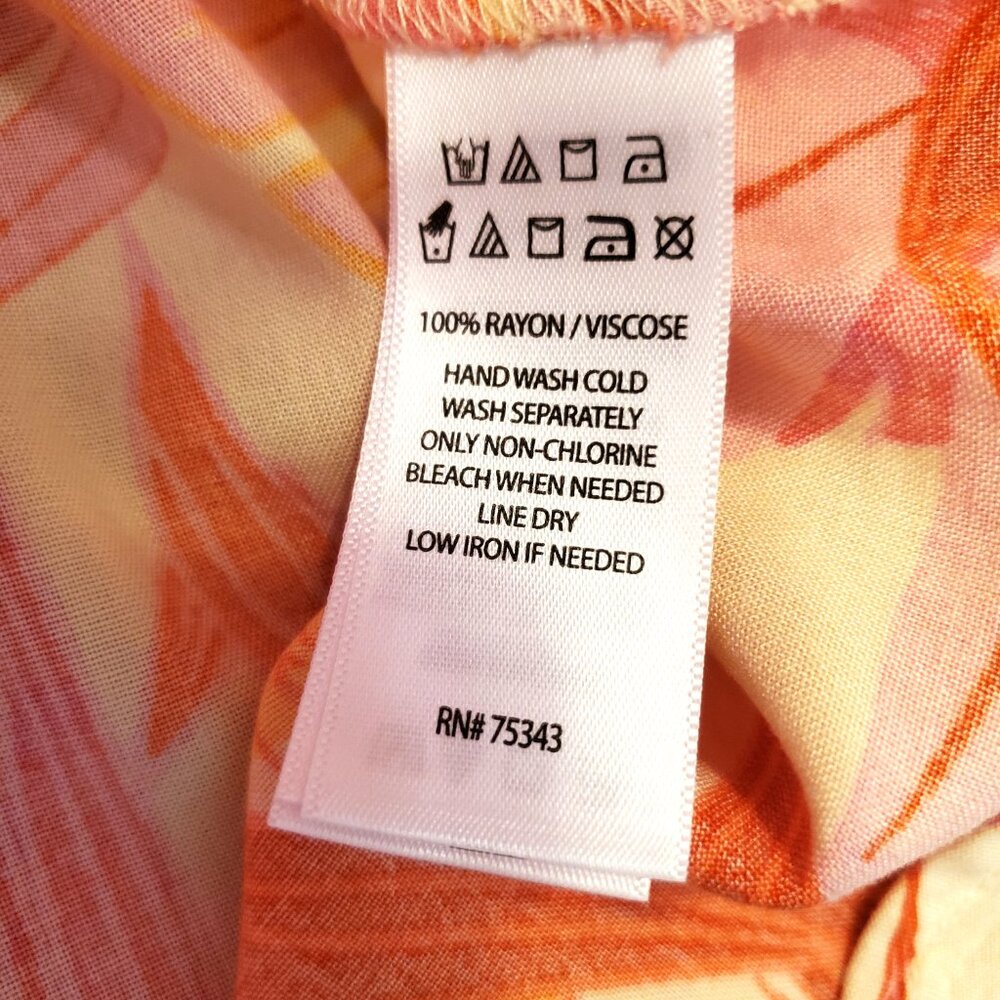 Haute Hippie Tropical Embroidered Popover Top - Picture 6 of 6